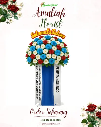 Standing Flower di Banjar Agung